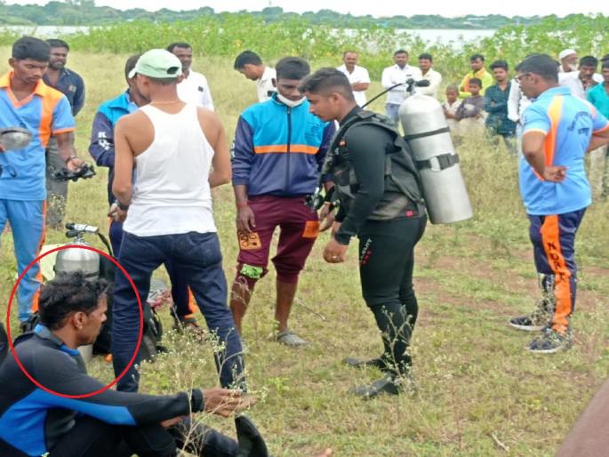 Another death in Majalgaon dam; Body of NDRF jawan found in search of doctor | माजलगाव धरणात आणखी एक मृत्यू; डॉक्टरच्या शोधातील NDRF जवानाचा मृतदेह सापडला Another death in Majalgaon dam; Body of NDRF jawan found in search of doctor | माजलगाव धरणात आणखी एक मृत्यू; डॉक्टरच्या शोधातील NDRF जवानाचा मृतदेह सापडला