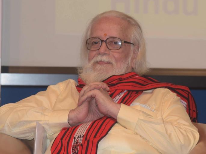 the truth is not yet revealed says Padma Bhushan S. Nambinarayanan | माझ्या कोर्टकचेऱ्या संपल्या, सत्य अजून उघड झाले नाही - पद्मभूषण एस. नाम्बीनारायणन  the truth is not yet revealed says Padma Bhushan S. Nambinarayanan | माझ्या कोर्टकचेऱ्या संपल्या, सत्य अजून उघड झाले नाही - पद्मभूषण एस. नाम्बीनारायणन