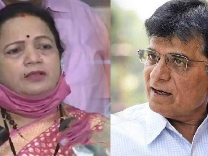 Kishori Pednekar Slams BJP Kirit Somaiya Over Vijaya Pednekar passed away | Kishori Pednekar : “माझ्या कुटुंबातील एकाचा बळी घेतला”; पेडणेकरांनी सासूबाईंच्या निधनासाठी सोमय्यांना धरलं जबाबदार Kishori Pednekar Slams BJP Kirit Somaiya Over Vijaya Pednekar passed away | Kishori Pednekar : “माझ्या कुटुंबातील एकाचा बळी घेतला”; पेडणेकरांनी सासूबाईंच्या निधनासाठी सोमय्यांना धरलं जबाबदार