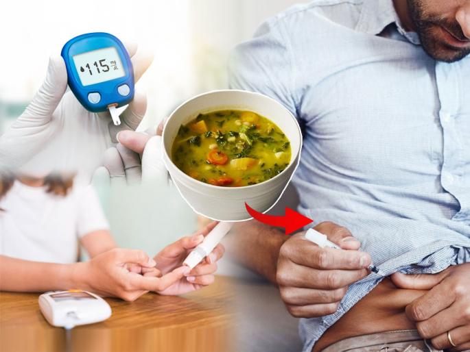Vegetarian soup that lower blood sugar level for diabetes mushroom tomato red lentil masoor dal | Top 3 Healthy Soups For Diabetics : शुगर अजिबात वाढणार नाही;  हिवाळ्यात रोज ३ प्रकारचे सूप प्या, डायबिटीस कंट्रोलमध्ये राहील
