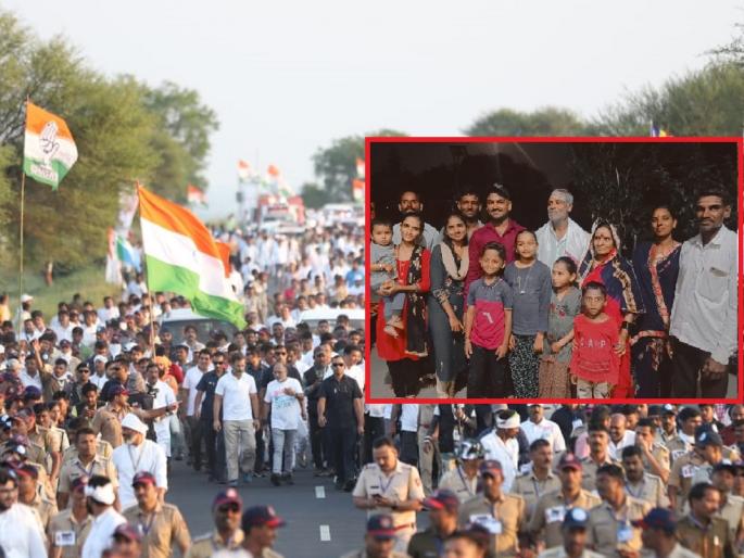 Bharat Jodo Yatra: Rahul Gandhi satisfied with the hospitality in the village; Enjoyed tea and Bhajji at the farmer's house | खेड्यातल्या पाहुणचाराने राहुल गांधी तृप्त; शेतकऱ्याच्या घरी घेतला चहा अन् भज्यांचा आस्वाद Bharat Jodo Yatra: Rahul Gandhi satisfied with the hospitality in the village; Enjoyed tea and Bhajji at the farmer's house | खेड्यातल्या पाहुणचाराने राहुल गांधी तृप्त; शेतकऱ्याच्या घरी घेतला चहा अन् भज्यांचा आस्वाद