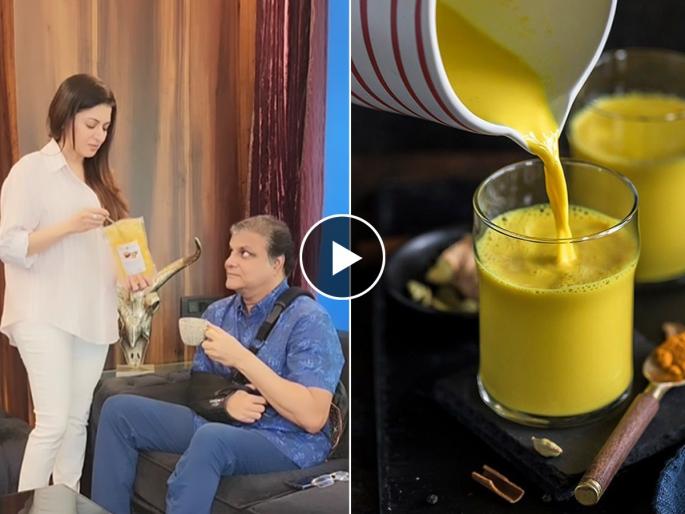 Don't like the taste of turmeric milk? Actress Bhagyashree suggests best option for turmeric milk | हळदीचं दूध आवडत नाही? अभिनेत्री भाग्यश्री सुचवतेय त्यावरचा उपाय, दूध न पिताही मिळतील हळदीचे फायदे 