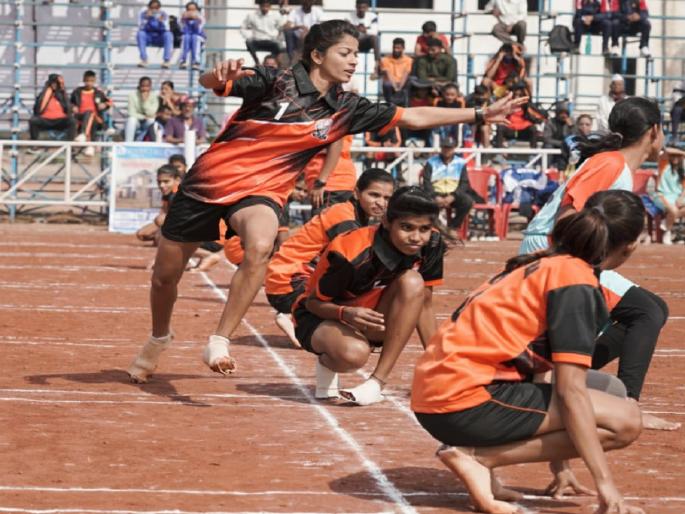 National Championship Kho-Kho Tournament; Winning horse race for both men and women teams of Maharashtra | राष्ट्रीय अजिंक्यपद खो-खो स्पर्धा; महाराष्ट्राच्या पुरुष व महिला दोन्ही संघांची विजयी घोडदौड
