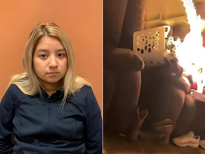 texas woman was arrested after burning boyfriend house after another girl answers her phone | बदल्याची आग! गर्लफ्रेंडचा कारनामा, बॉयफ्रेंडचं सामान चोरलं, अख्खं घरच जाळलं; नेमकं काय घडलं? texas woman was arrested after burning boyfriend house after another girl answers her phone | बदल्याची आग! गर्लफ्रेंडचा कारनामा, बॉयफ्रेंडचं सामान चोरलं, अख्खं घरच जाळलं; नेमकं काय घडलं?