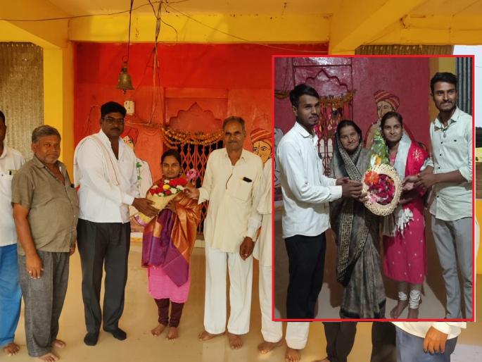 Mother's hard work added to the intelligence of the girl, the girl student of ZP School became an officer from MPSC Exam | लेकीच्या हुशारीला आईच्या कष्टाची जोड; झेडपी शाळेची विद्यार्थिनी झाली MPSC तून अधिकारी Mother's hard work added to the intelligence of the girl, the girl student of ZP School became an officer from MPSC Exam | लेकीच्या हुशारीला आईच्या कष्टाची जोड; झेडपी शाळेची विद्यार्थिनी झाली MPSC तून अधिकारी