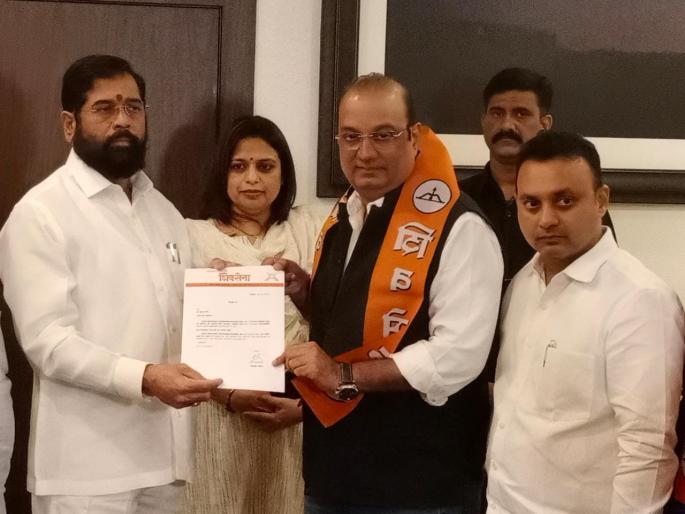 Former MLA Krishna Hegde joins Shinde faction | ठाकरे गटाला मोठा धक्का! माजी आमदार कृष्णा हेगडे यांचा शिंदे गटात प्रवेश Former MLA Krishna Hegde joins Shinde faction | ठाकरे गटाला मोठा धक्का! माजी आमदार कृष्णा हेगडे यांचा शिंदे गटात प्रवेश