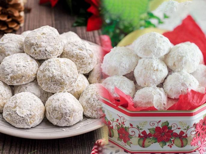 CHRISTMAS SPECIAL: Easy and quick recipe for making snowball cookies, even the kids will be happy - eat them up! | ख्रिसमस स्पेशल: स्नोबॉल कुकीज बनवण्याची सोपी झटपट रेसिपी, मुलंही होतील खुश- खा मस्त!
