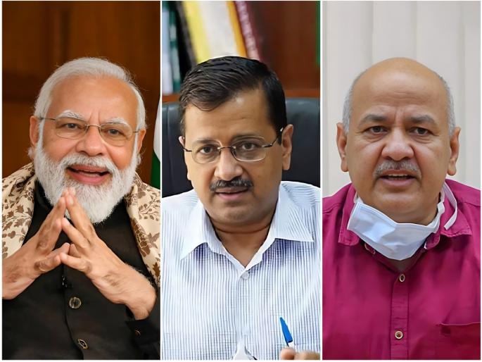 The BJP candidate is seen to be leading in the constituency of Delhi CM Arvind Kejriwal and Manish Sisodian. | Delhi MCD Election Results 2022: आपची मुसंडी, बहुमत मिळण्याचे चिन्ह; मात्र केजरीवाल अन् सिसोदियांच्या मतदारसंघात वेगळंच चित्र!