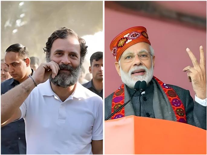 Himachal Pradesh Assembly Election Results 2022: Congress ahead of BJP in Himachal Pradesh; Preparing for the explosion...? | Himachal Pradesh assembly Election Results 2022: हिमाचल प्रदेशमध्ये काँग्रेस भाजपाच्या पुढे निघाली; गुजरातपेक्षाही कमालीची उत्सुकता... Himachal Pradesh Assembly Election Results 2022: Congress ahead of BJP in Himachal Pradesh; Preparing for the explosion...? | Himachal Pradesh assembly Election Results 2022: हिमाचल प्रदेशमध्ये काँग्रेस भाजपाच्या पुढे निघाली; गुजरातपेक्षाही कमालीची उत्सुकता...