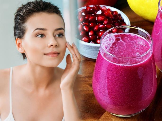 Have you ever had pomegranate peel syrup? Do not throw away the bark, drink super drink skin will be beautiful | डाळिंबाच्या सालीचे सरबत कधी प्यायला आहात? साल फेकू नका, प्या सुपर ड्रिंक त्वचा होईल सुंदर