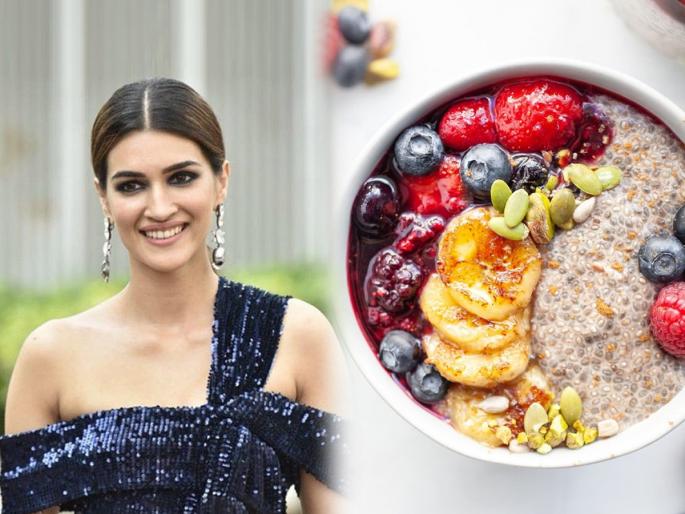 Want fitness like Kriti Sanon? Get her favorite healthy tasty recipe, Kriti Sanons Favourite Oats Chia Pudding | क्रिती सेनॉनसारखा फिटनेस हवा? घ्या तिची आवडती हेल्दी चविष्ट रेसिपी, असा नाश्ता की दिल खुश...