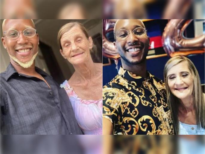 man 25 trolled for his hair style married with 62 year old woman | प्रेमासाठी काय पण! 25 वर्षीय तरुणाने केलं 62 वर्षांच्या महिलेशी लग्न; 'या' गोष्टीमुळे होतोय मनस्ताप man 25 trolled for his hair style married with 62 year old woman | प्रेमासाठी काय पण! 25 वर्षीय तरुणाने केलं 62 वर्षांच्या महिलेशी लग्न; 'या' गोष्टीमुळे होतोय मनस्ताप