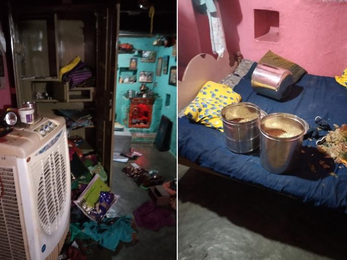 Thieves enter the house by hanging children's rooms; two lakhs looted | मुलांच्या खाेलीला कडी लावून चोरट्यांचा घरात प्रवेश; सव्वा दोन लाखांचा ऐवज लंपास Thieves enter the house by hanging children's rooms; two lakhs looted | मुलांच्या खाेलीला कडी लावून चोरट्यांचा घरात प्रवेश; सव्वा दोन लाखांचा ऐवज लंपास
