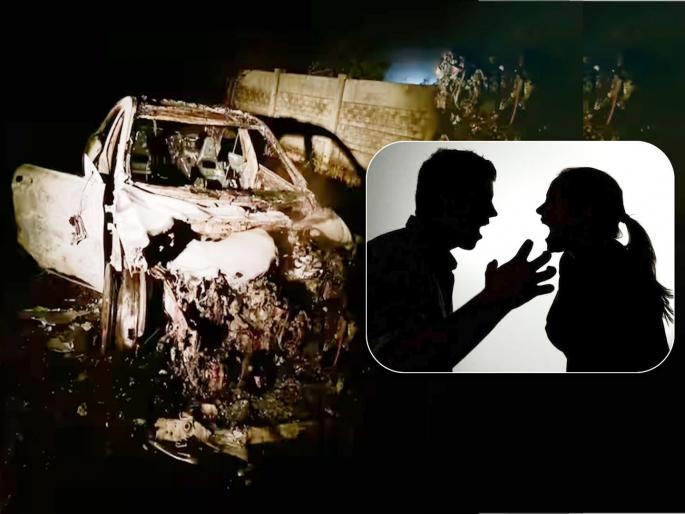 chennai doctor after tiff with girlfriend sets rs 50 lakh mercedes benz on fire 2 | बापरे! लाँग ड्राईव्हला गेलेल्या डॉक्टरचं प्रेयसीसोबत भांडण; 50 लाखांच्या मर्सिडीजला लावली आग chennai doctor after tiff with girlfriend sets rs 50 lakh mercedes benz on fire 2 | बापरे! लाँग ड्राईव्हला गेलेल्या डॉक्टरचं प्रेयसीसोबत भांडण; 50 लाखांच्या मर्सिडीजला लावली आग
