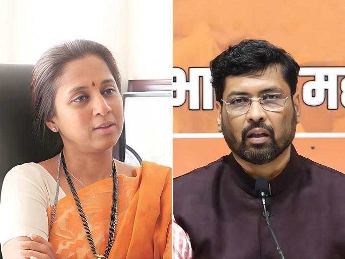 BJP Keshav Upadhye Slams NCP Supriya Sule Over jyotirling | Keshav Upadhye : "ताई महाराष्ट्रातील सोसायट्या, कारखाने कुणी चाटून पुसून खाल्ले?"; भाजपाचा खोचक सवाल BJP Keshav Upadhye Slams NCP Supriya Sule Over jyotirling | Keshav Upadhye : "ताई महाराष्ट्रातील सोसायट्या, कारखाने कुणी चाटून पुसून खाल्ले?"; भाजपाचा खोचक सवाल