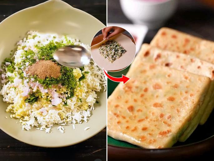 Palak Paneer Lifafa Paratha, Easy To Make, Nutritious, New Type Of Paratha... | पालक पनीर लिफाफा, बनवायला सोपा खायला पौष्टिक, पराठ्याचाच नवीन प्रकार...