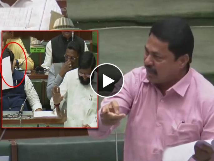 Maharashtra Budget Session 2023: As CM Eknath Shinde taunted Congress leader Nana Patole And everyone started laughing | Maharashtra Budget Session 2023: एकनाथ शिंदेंनी नाना पटोलेंना डिवचलं; सभागृहात एकच पिकला हशा, उदय सामंतांची रिॲक्शन बघा...! Maharashtra Budget Session 2023: As CM Eknath Shinde taunted Congress leader Nana Patole And everyone started laughing | Maharashtra Budget Session 2023: एकनाथ शिंदेंनी नाना पटोलेंना डिवचलं; सभागृहात एकच पिकला हशा, उदय सामंतांची रिॲक्शन बघा...!