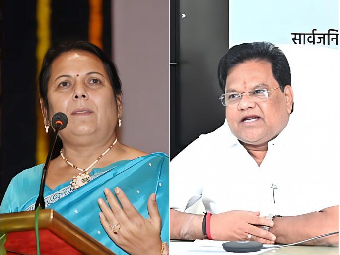 Maharashtra Budget 2023 Legislative Council Speaker Neelam Gorhe criticized Minister Tanaji Sawant | Maharashtra Budget 2023: बाळाला घ्या नाहीतर गुवाहाटीला नेतील; नीलम गोऱ्हेंचा तानाजी सावंतांना टोला, काय घडलं? Maharashtra Budget 2023 Legislative Council Speaker Neelam Gorhe criticized Minister Tanaji Sawant | Maharashtra Budget 2023: बाळाला घ्या नाहीतर गुवाहाटीला नेतील; नीलम गोऱ्हेंचा तानाजी सावंतांना टोला, काय घडलं?