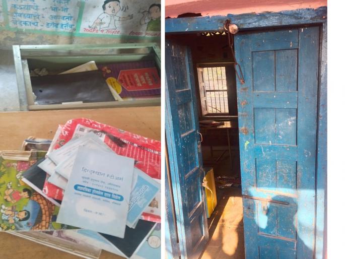 Thieves have no name! Attempted theft at ZP school on Dhulivandan day | चोरट्यांचा काही नेम नाही! धुलीवंदनादिवशी झेडपी शाळेत चोरीचा प्रयत्न Thieves have no name! Attempted theft at ZP school on Dhulivandan day | चोरट्यांचा काही नेम नाही! धुलीवंदनादिवशी झेडपी शाळेत चोरीचा प्रयत्न