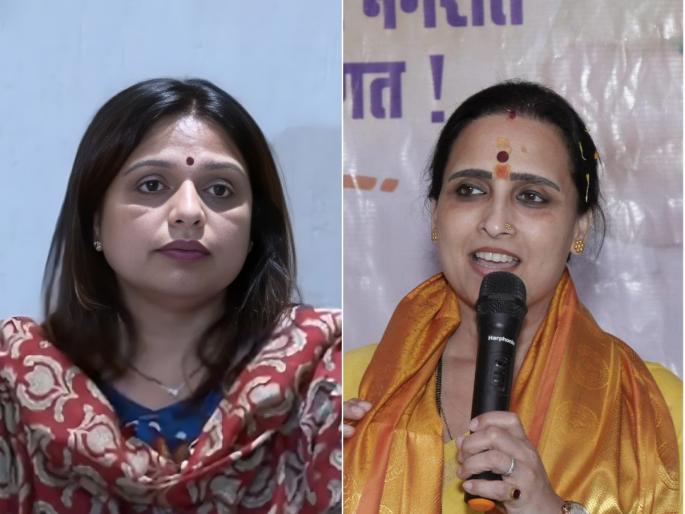 BJP Chitra Wagh tweet Over Sheetal Mhatre Viral Video | Chitra Wagh : "शीतल तू लढ, आम्ही तुझ्यासोबत; हरामखोरांचा करविता धनी कोण?"; चित्रा वाघ यांचा सवाल BJP Chitra Wagh tweet Over Sheetal Mhatre Viral Video | Chitra Wagh : "शीतल तू लढ, आम्ही तुझ्यासोबत; हरामखोरांचा करविता धनी कोण?"; चित्रा वाघ यांचा सवाल