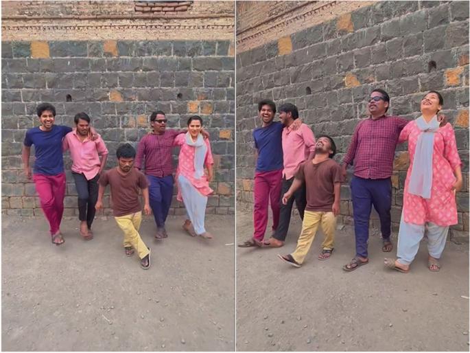 lagir zal je fame marathi actor nitish chavan and rahul magdum dance video viral on natu natu song | 'लागीर झालं जी' फेम राहुल्या अन् आज्यावर चढला 'नाटू नाटू'चा फिवर; पाहा दोघांचा भन्नाट डान्स lagir zal je fame marathi actor nitish chavan and rahul magdum dance video viral on natu natu song | 'लागीर झालं जी' फेम राहुल्या अन् आज्यावर चढला 'नाटू नाटू'चा फिवर; पाहा दोघांचा भन्नाट डान्स