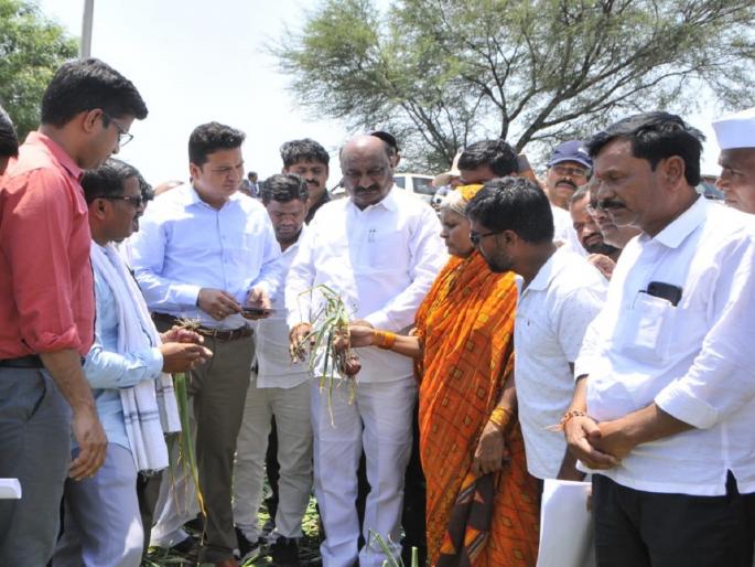 Assistance will be provided to all affected farmers; Testimony of Guardian Minister Sandipan Bhumren | सर्व नुकसानग्रस्त शेतकऱ्यांना मदत दिली जाणार; पालकमंत्री संदीपान भुमरेंची ग्वाही Assistance will be provided to all affected farmers; Testimony of Guardian Minister Sandipan Bhumren | सर्व नुकसानग्रस्त शेतकऱ्यांना मदत दिली जाणार; पालकमंत्री संदीपान भुमरेंची ग्वाही