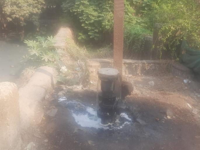 Spillage of chemical effluents in MIDC in dombivali | डोंबिवली एमआयडीसीत रासायनिक सांडपाण्याची गळती Spillage of chemical effluents in MIDC in dombivali | डोंबिवली एमआयडीसीत रासायनिक सांडपाण्याची गळती