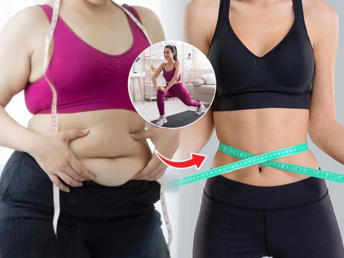 Weight loss in just 3 month change these habits to avoid obesity belly fat burning tips | वाढलेल्या पोटामुळे शरीर बेढब दिसतंय? ३ महिन्यात पोटावरची चरबी कमी होईल; या 4 सवयी लावा