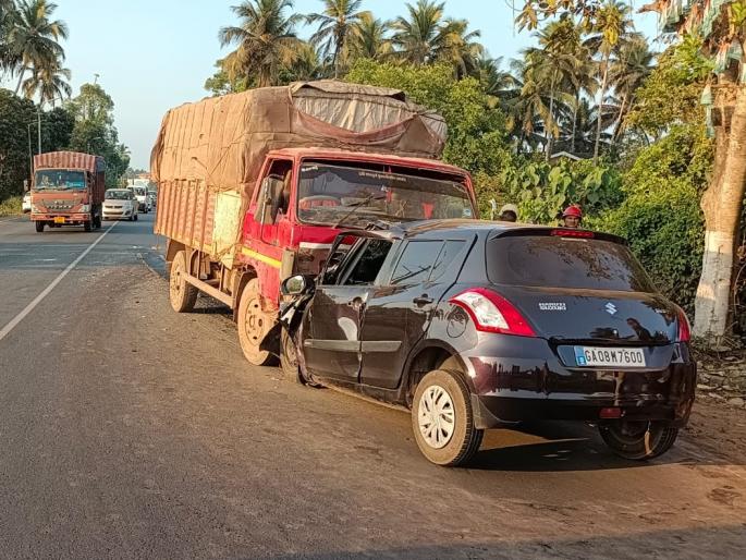 A 23-year-old youth died in an accident on Verna highway, goa | वेर्णा महामार्गावरील अपघातात २३ वर्षीय तरुणाचा अंत A 23-year-old youth died in an accident on Verna highway, goa | वेर्णा महामार्गावरील अपघातात २३ वर्षीय तरुणाचा अंत