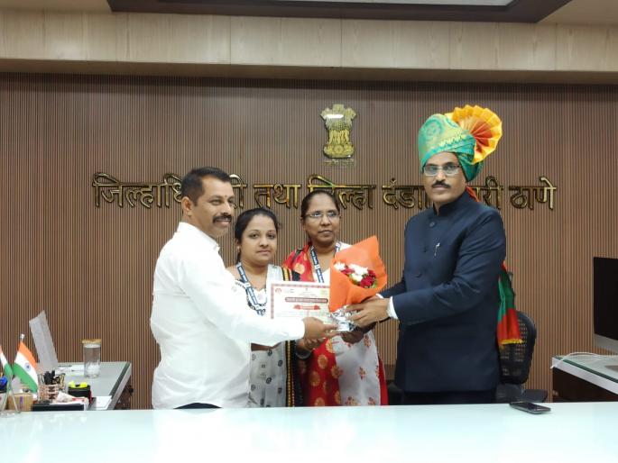 Government first prize to Murbad Rural Hospital; Honored by the District Collector | शासनाचे प्रथम पारिताेषिक मुरबाड ग्रामीण रुग्णालयाला; जिल्हाधिकाऱ्यांकडून सन्मान Government first prize to Murbad Rural Hospital; Honored by the District Collector | शासनाचे प्रथम पारिताेषिक मुरबाड ग्रामीण रुग्णालयाला; जिल्हाधिकाऱ्यांकडून सन्मान