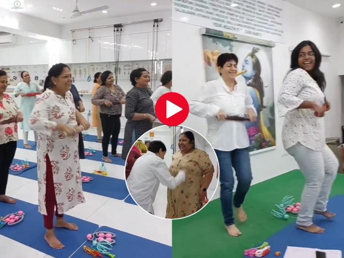 People rolling belans on their stomach to reduce belly fat goes viral internet shocked says whats happening | पोट कमी करायचं म्हणून पोटावर लाटणं फिरवायचं? अजबच व्यायाम-पाहा व्हायरल व्हिडिओ