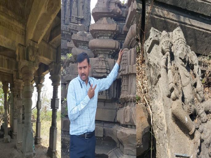 Neglected Chalukya era temple will be renovate; Ancient structures in Kesapuri will be restored soon | दुर्लक्षित चालुक्य कालीन ठेवा कात टाकणार; केसापुरीतील पुरातन मंदिराचे होणार पुनर्निर्माण Neglected Chalukya era temple will be renovate; Ancient structures in Kesapuri will be restored soon | दुर्लक्षित चालुक्य कालीन ठेवा कात टाकणार; केसापुरीतील पुरातन मंदिराचे होणार पुनर्निर्माण