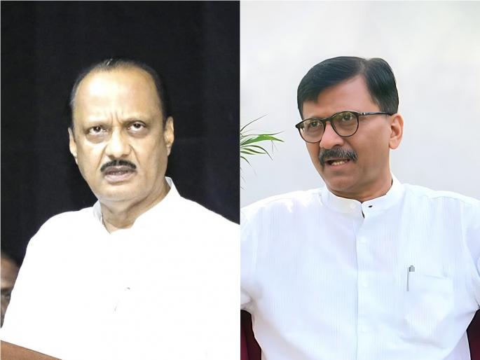 war of words now between sanjay raut and ncp ajit pawar over spitting | थुंकण्यावरून आता संजय राऊत-अजित पवार यांच्यात वाक्युद्ध war of words now between sanjay raut and ncp ajit pawar over spitting | थुंकण्यावरून आता संजय राऊत-अजित पवार यांच्यात वाक्युद्ध