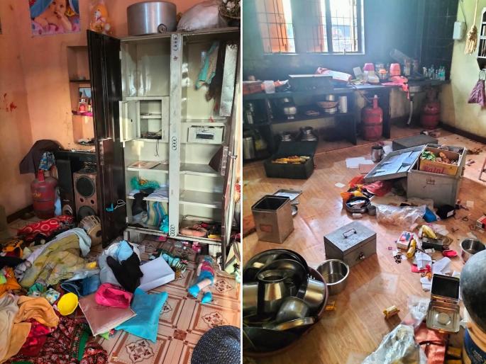 robbers in Jalna; The woman was beaten and the jewelery was taken away | दरोडेखोरांची किरायदार महिलेस मारहाण, धमकावून घरमालकिणीस आवाज देण्यास लावत लुटले robbers in Jalna; The woman was beaten and the jewelery was taken away | दरोडेखोरांची किरायदार महिलेस मारहाण, धमकावून घरमालकिणीस आवाज देण्यास लावत लुटले