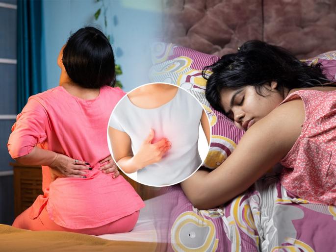 Top 5 Sleeping Positions for Back Pain : Right way to sleep for get relief from waist and back pain which disease | घशाशी येणे, पित्त-कंबरदुखीचा त्रास? झोपण्याची कुस बदला, पाहा आजार होतील कमी