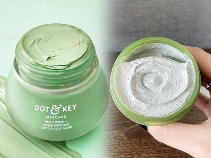 Product Review, Cica & Salicylic French Green Clay Face Mask, Best for acne, dark spots, Controls excess oil | ॲक्ने, चेहऱ्यावरचे डाग होतील कमी, १० मिनिटांत होईल स्किन डिटॉक्स, वापरून बघा खास फेसपॅक
