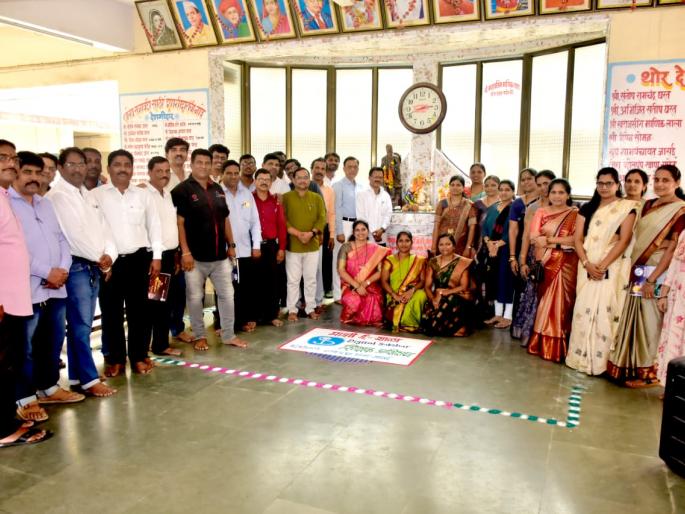 Training of teachers under Jasait Majhi E-School Programme | जासईत माझी ई - शाळा कार्यक्रमा-अंतर्गत शिक्षकांचे प्रशिक्षण Training of teachers under Jasait Majhi E-School Programme | जासईत माझी ई - शाळा कार्यक्रमा-अंतर्गत शिक्षकांचे प्रशिक्षण