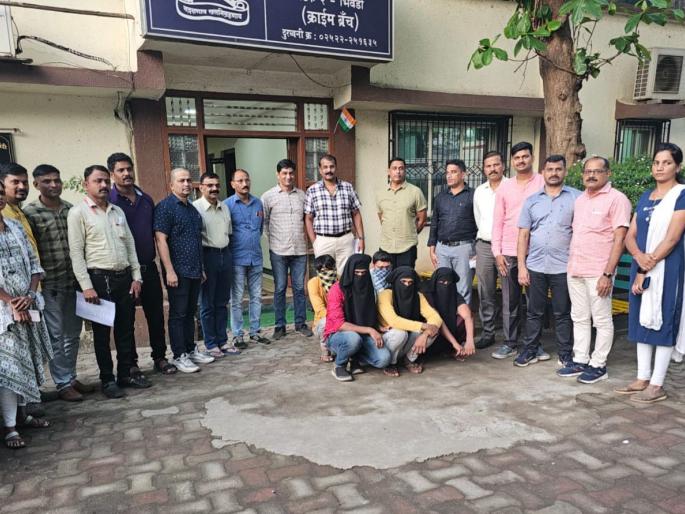 The crime branch arrested a gang of five people who committed burglary | घरफोडी चोरी करणाऱ्या पाच जणांच्या टोळीला गुन्हे शाखेने केली अटक The crime branch arrested a gang of five people who committed burglary | घरफोडी चोरी करणाऱ्या पाच जणांच्या टोळीला गुन्हे शाखेने केली अटक