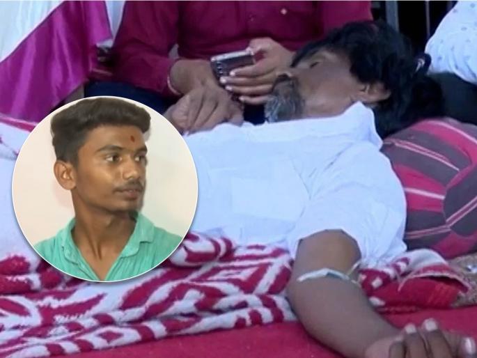 Dad hungry for nine days, worried'; Manoj Jarange's family expressed concern | 'नऊ दिवसांपासून पप्पा उपाशी, काळजी वाटतेय'; मनोज जरंगेंच्या कुटुंबीयांनी चिंता व्यक्त केली Dad hungry for nine days, worried'; Manoj Jarange's family expressed concern | 'नऊ दिवसांपासून पप्पा उपाशी, काळजी वाटतेय'; मनोज जरंगेंच्या कुटुंबीयांनी चिंता व्यक्त केली