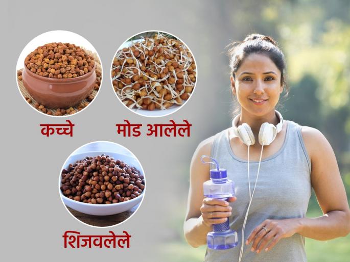 Sprouted Gram Benefits : Which types of chana beneficial to health sprouted or booiled | भाजलेले की मोड आलेले कोणते चणे खाणं चांगलं? कशातून मिळतं जास्त प्रोटीन आणि पोषण?