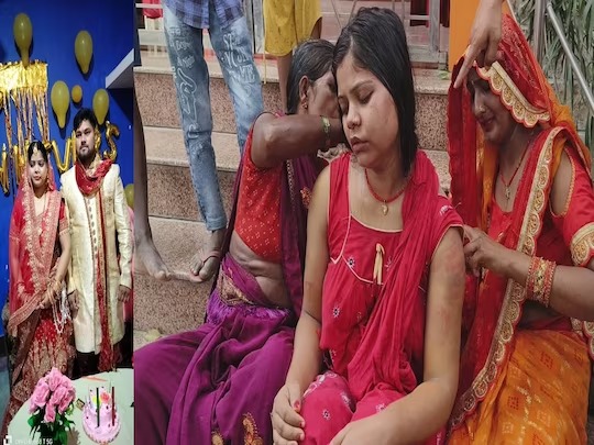 gopalganj husband burns pregnant wife with hot rods for dowry even tries to burn her live | अमानुष! हुंड्यासाठी पती झाला हैवान; गर्भवती पत्नीला दिले चटके, जिवंत जाळण्याचाही प्रयत्न gopalganj husband burns pregnant wife with hot rods for dowry even tries to burn her live | अमानुष! हुंड्यासाठी पती झाला हैवान; गर्भवती पत्नीला दिले चटके, जिवंत जाळण्याचाही प्रयत्न