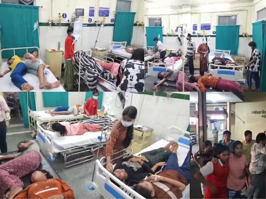 jabalpur more than 100 childrens fell ill after eating jackfruit became victims offood poisoning | खळबळजनक! फणसाची भाजी खाल्ल्याने 100 हून अधिक मुलं आजारी; नेमकं काय घडलं? jabalpur more than 100 childrens fell ill after eating jackfruit became victims offood poisoning | खळबळजनक! फणसाची भाजी खाल्ल्याने 100 हून अधिक मुलं आजारी; नेमकं काय घडलं?
