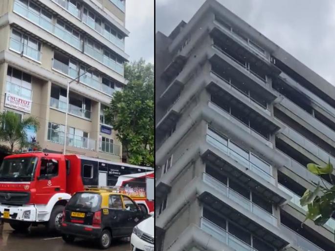 Building fire in Dadar area; Death of a 60-year-old man | दादर परिसरात इमारतीला आग; ६० वर्षीय व्यक्तीचा मृत्यू Building fire in Dadar area; Death of a 60-year-old man | दादर परिसरात इमारतीला आग; ६० वर्षीय व्यक्तीचा मृत्यू