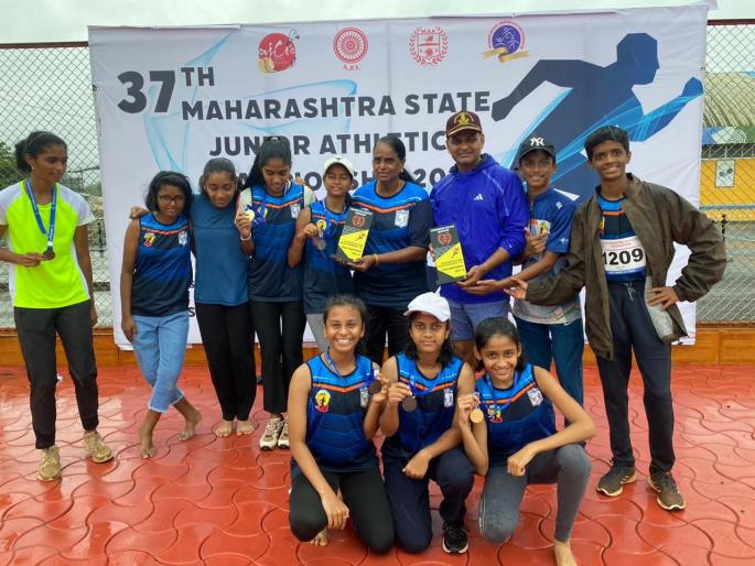 Thane district team title for the first time in the state junior athletics competition! | राज्य ज्युनियर अॅथलेटिक्स स्पर्धेत ठाणे जिल्ह्याला प्रथमच सांघिक विजेतेपद! Thane district team title for the first time in the state junior athletics competition! | राज्य ज्युनियर अॅथलेटिक्स स्पर्धेत ठाणे जिल्ह्याला प्रथमच सांघिक विजेतेपद!