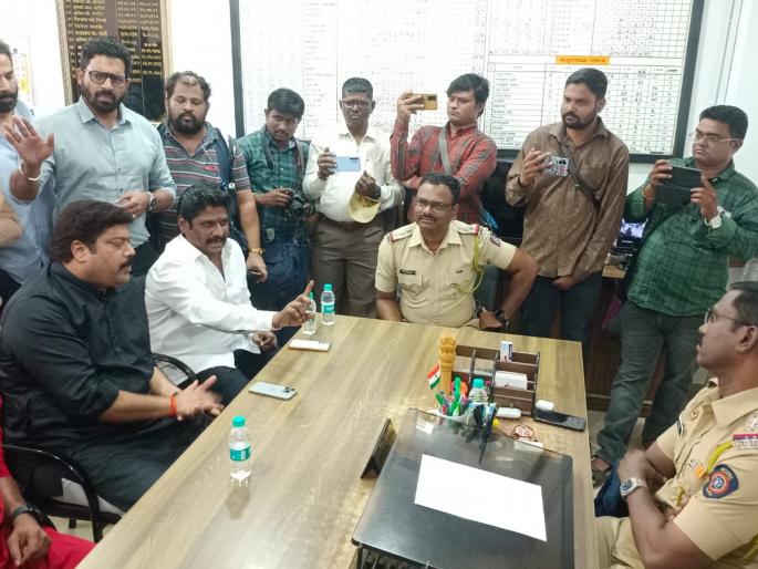 If hawkers sit in the Kalyan station area, KDMC officials will be beaten up, warns Raju Patil | कल्याण स्टेशन परिसरात फेरीवाले बसले तर केडीएमसी अधिकाऱ्यांना ठोकणार, राजू पाटलांचा इशारा