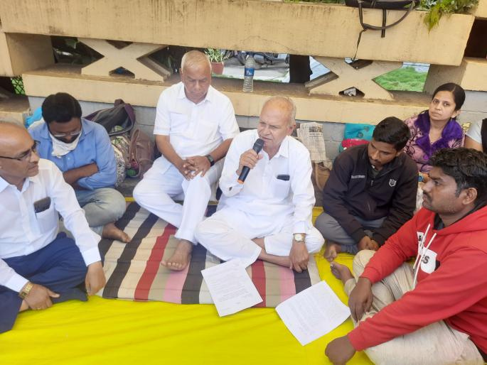 After the written assurance, the agitation of the Ryat Sevaks was suspended! | लेखी आश्वासनानंतर रयत सेवकांचे आंदोलन स्थगित! After the written assurance, the agitation of the Ryat Sevaks was suspended! | लेखी आश्वासनानंतर रयत सेवकांचे आंदोलन स्थगित!