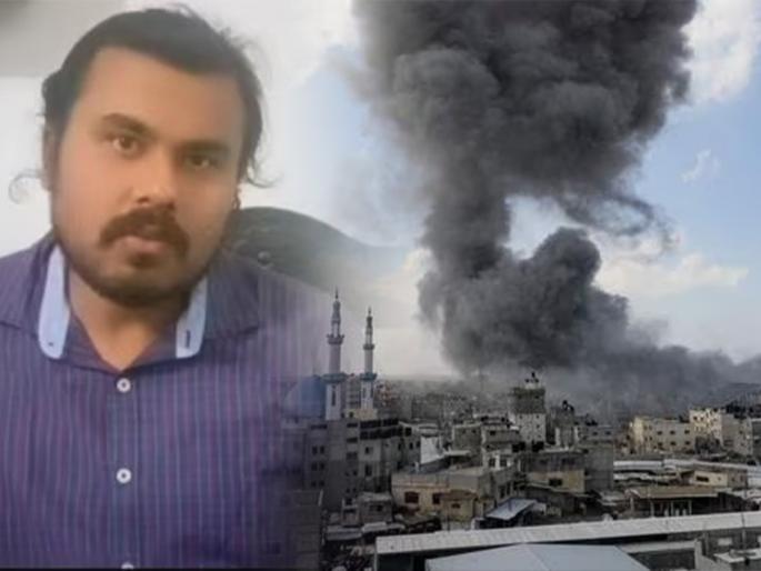 vipin sharma who witnessed hamas militants engaging in combat with israeli armed forces | "कधी बॉम्ब पडेल माहीत नाही, स्वप्नातही सायरनचा आवाज येतो"; थरकाप उडवणारा अनुभव vipin sharma who witnessed hamas militants engaging in combat with israeli armed forces | "कधी बॉम्ब पडेल माहीत नाही, स्वप्नातही सायरनचा आवाज येतो"; थरकाप उडवणारा अनुभव