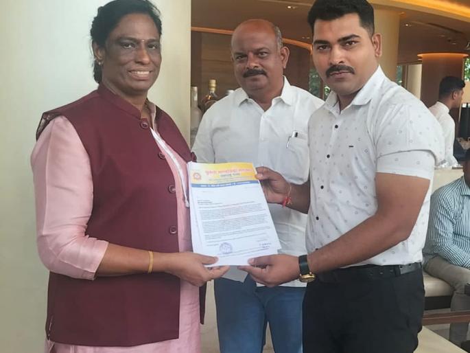 PT Usha assures Khashab will fulfill the requirements for posthumous Padma award | खाशाबांना मरणोत्तर पद्म पुरस्कारासाठी आवश्यक बाबींची पूर्तता करू, पी.टी.उषा यांचे आश्वासन PT Usha assures Khashab will fulfill the requirements for posthumous Padma award | खाशाबांना मरणोत्तर पद्म पुरस्कारासाठी आवश्यक बाबींची पूर्तता करू, पी.टी.उषा यांचे आश्वासन