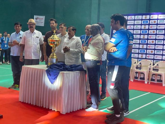 Launch of NMSA Metro Group Badminton Super League; Ganesh Naik congratulated the players | एनएमएसए मेट्रो ग्रुप बॅडमिंटन सुपर लीगचा शुभारंभ; गणेश नाईकांनी खेळाडूंना दिल्या शुभेच्छा Launch of NMSA Metro Group Badminton Super League; Ganesh Naik congratulated the players | एनएमएसए मेट्रो ग्रुप बॅडमिंटन सुपर लीगचा शुभारंभ; गणेश नाईकांनी खेळाडूंना दिल्या शुभेच्छा