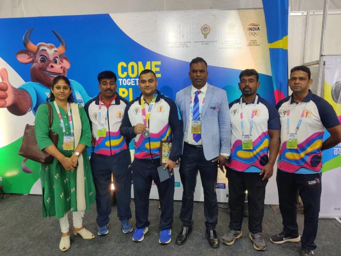 1 lakh rupees announced to silver medalist Shubham Verma! | रौप्य पदक विजेता शुभम वर्माला १ लाख रुपये जाहीर! 1 lakh rupees announced to silver medalist Shubham Verma! | रौप्य पदक विजेता शुभम वर्माला १ लाख रुपये जाहीर!